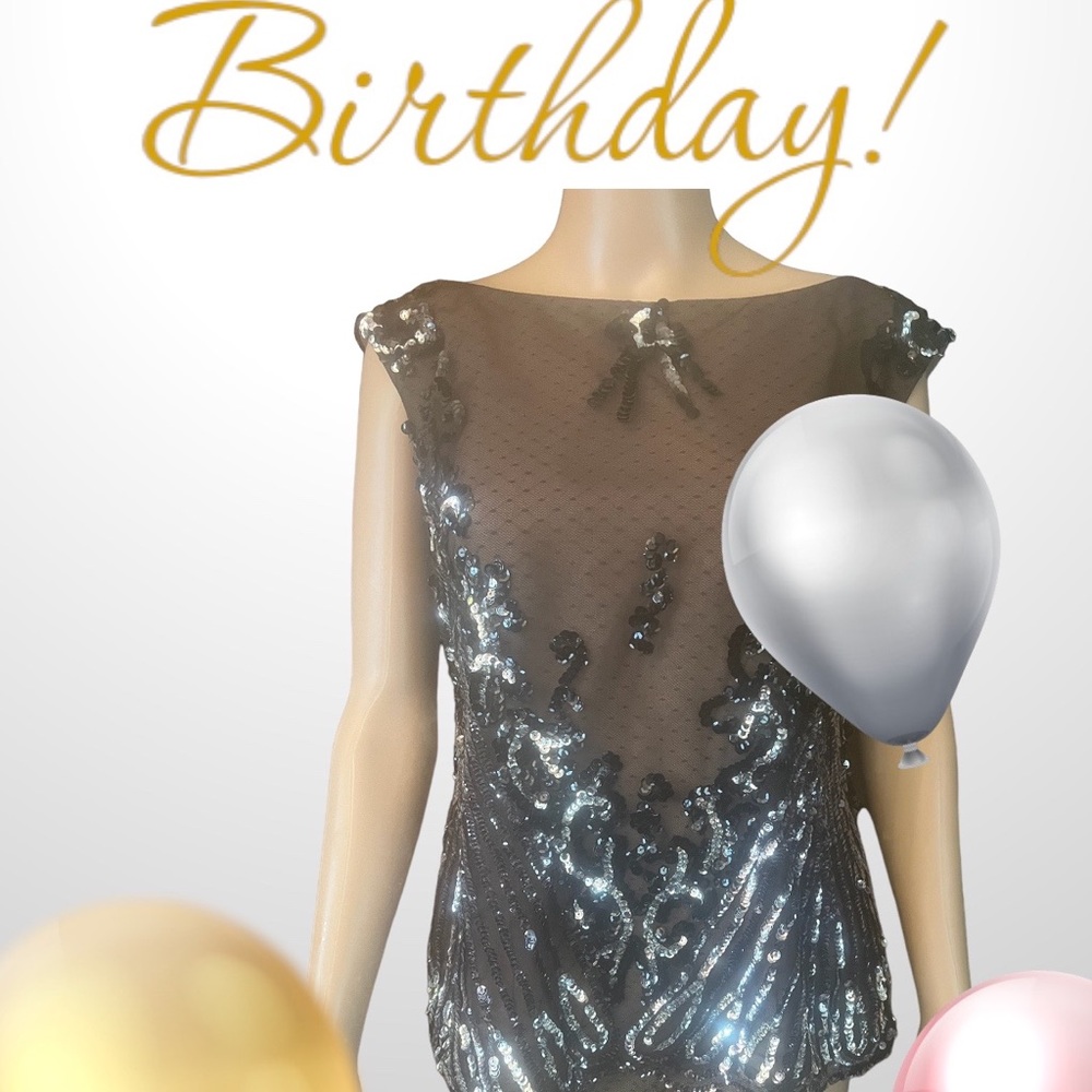 Lovely sequin top